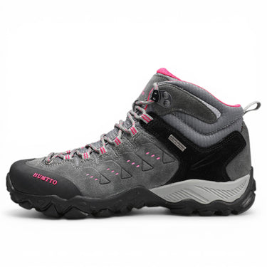 Chaussures de Randonnée Femme Montantes Imperméables Cuir