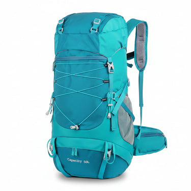 Sac à Dos Randonnée 50l – Imperméable nylon – Léger 2.2 lbs – Trek, montagne, camping