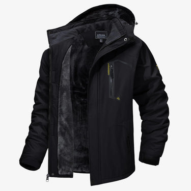 Veste Randonnée Homme Doublée Polaire Hiver