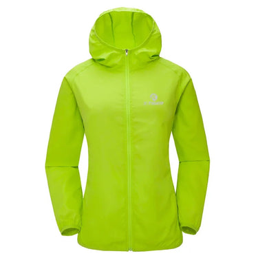 Veste de Randonnée Coupe-Vent Réfléchissante pour Femme