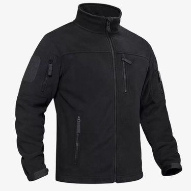Veste Randonnée Homme Polaire Coupe-Vent Chaude Outdoor