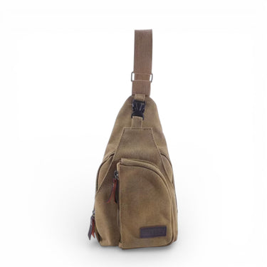 Sac à Bandoulière Randonnée Vintage en Toile