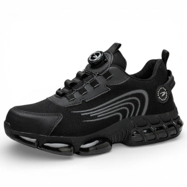 Chaussures de Sécurité Anti-Écrasement avec Lacet à Bouton Rotatif