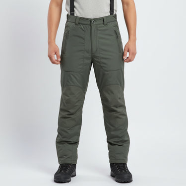 Pantalon de Randonnée avec Bretelles Homme Imperméable et Coupe-Vent